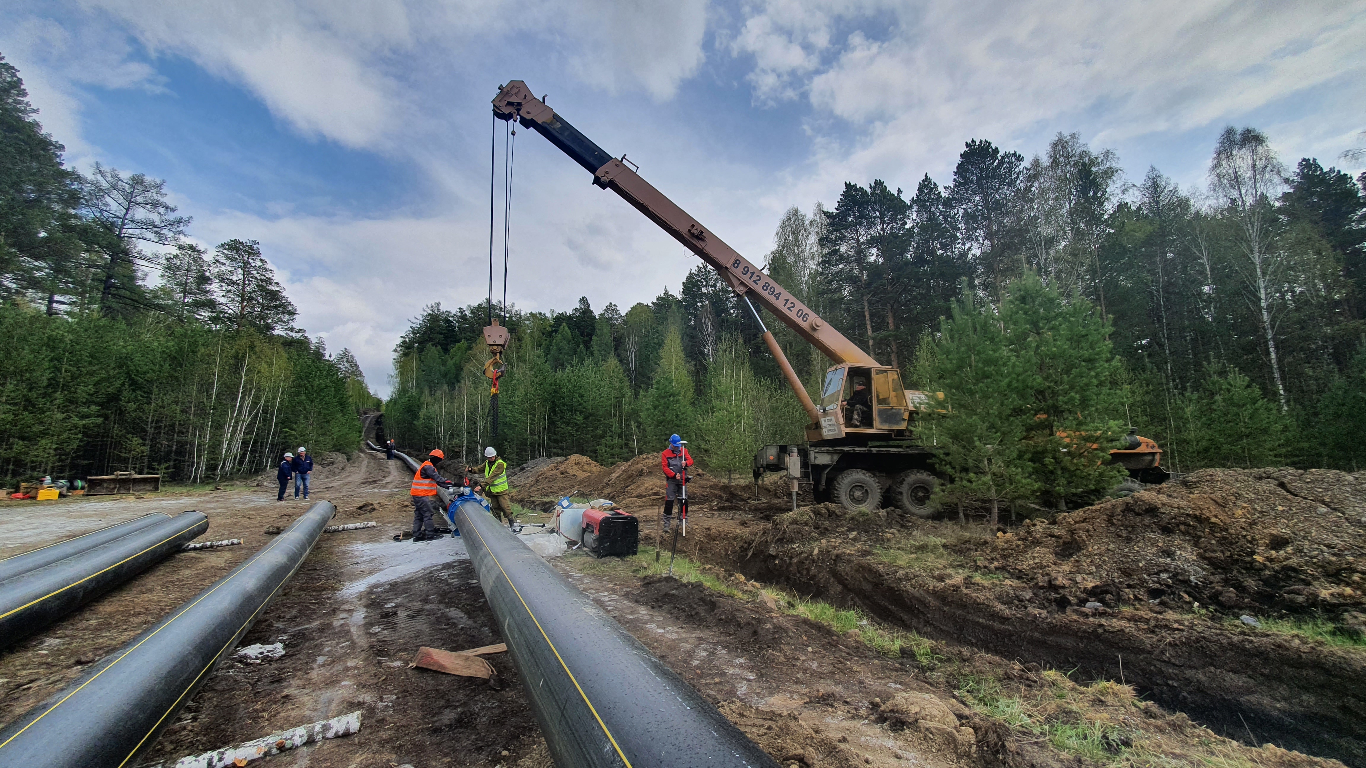 В Челябинской области приступили к завершающему этапу строительства газопровода-закольцовки