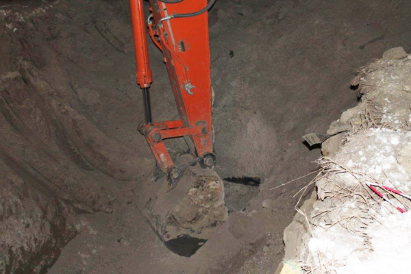 Южноуральские газовики оперативно восстановили поврежденный в пос. Октябрьский газопровод высокого давления